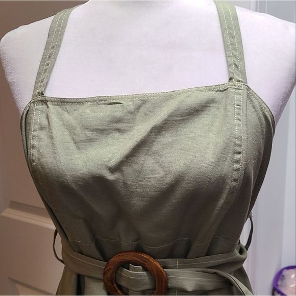 ASOS Square Neck Cotton Mini Dress - Picture 4 of 12